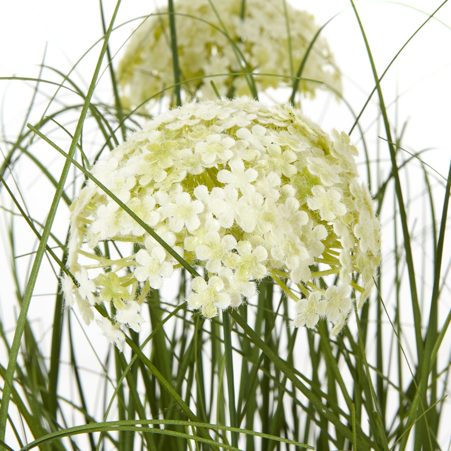 Artificial Flower Large 120cm White Allium Plant (no pot included)