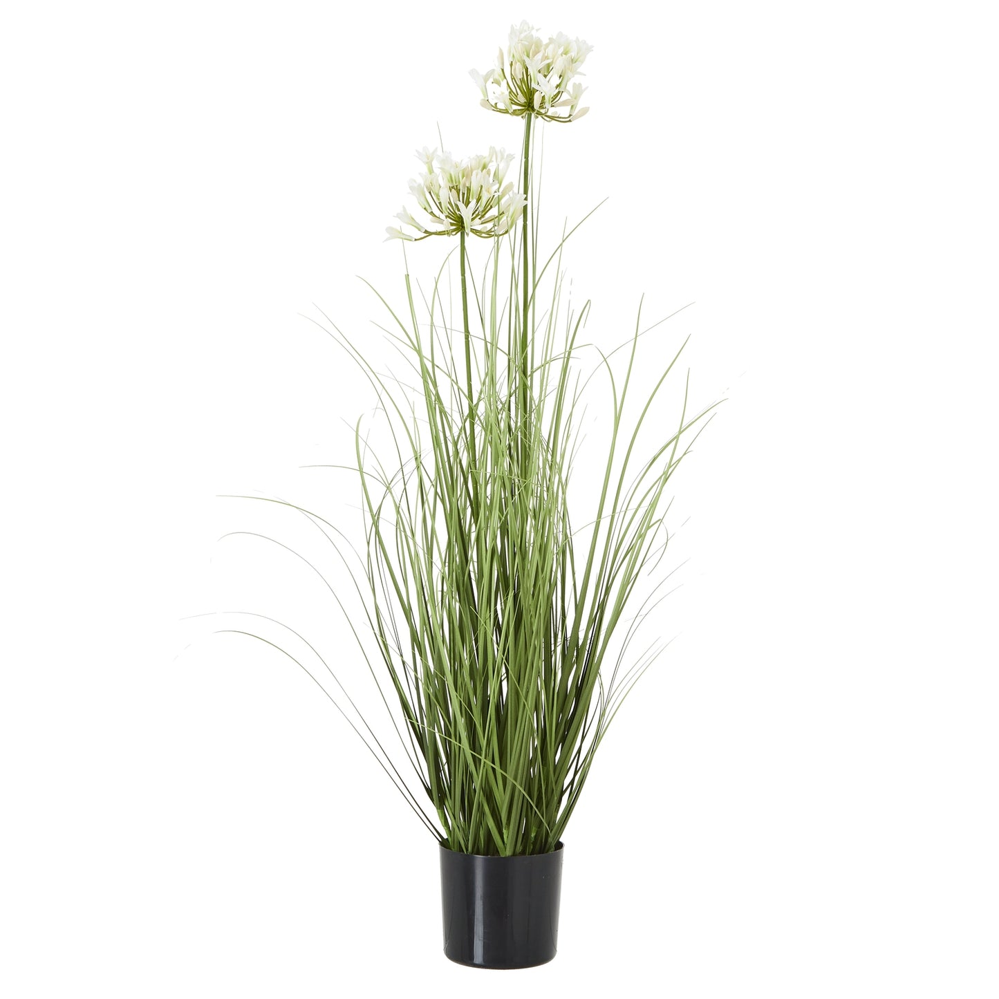 Artificial Flowers 90cm White Agapanthus Plant (pot not included)