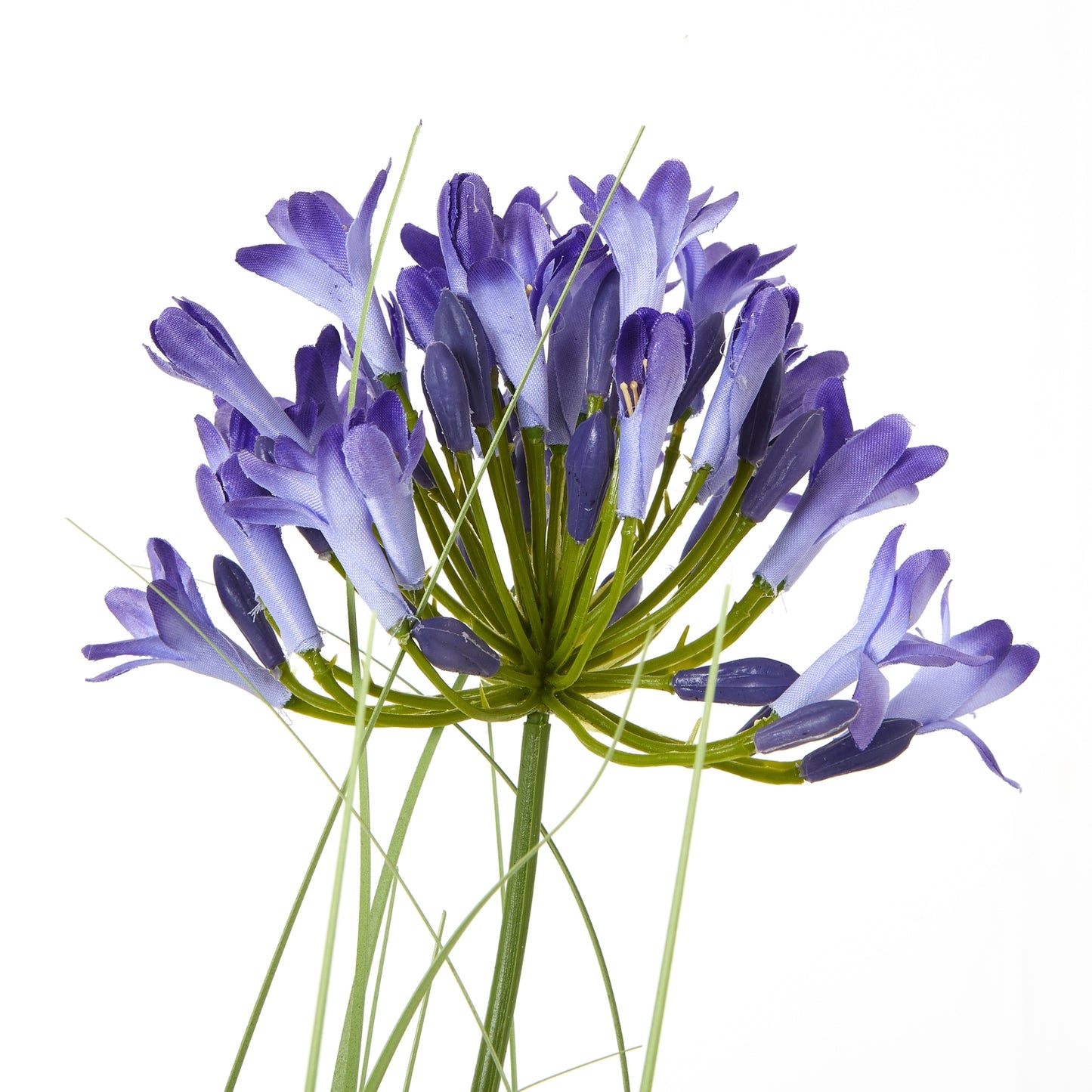 Artificial Flowers 90cm Blue Agapanthus Plant (pot not included)