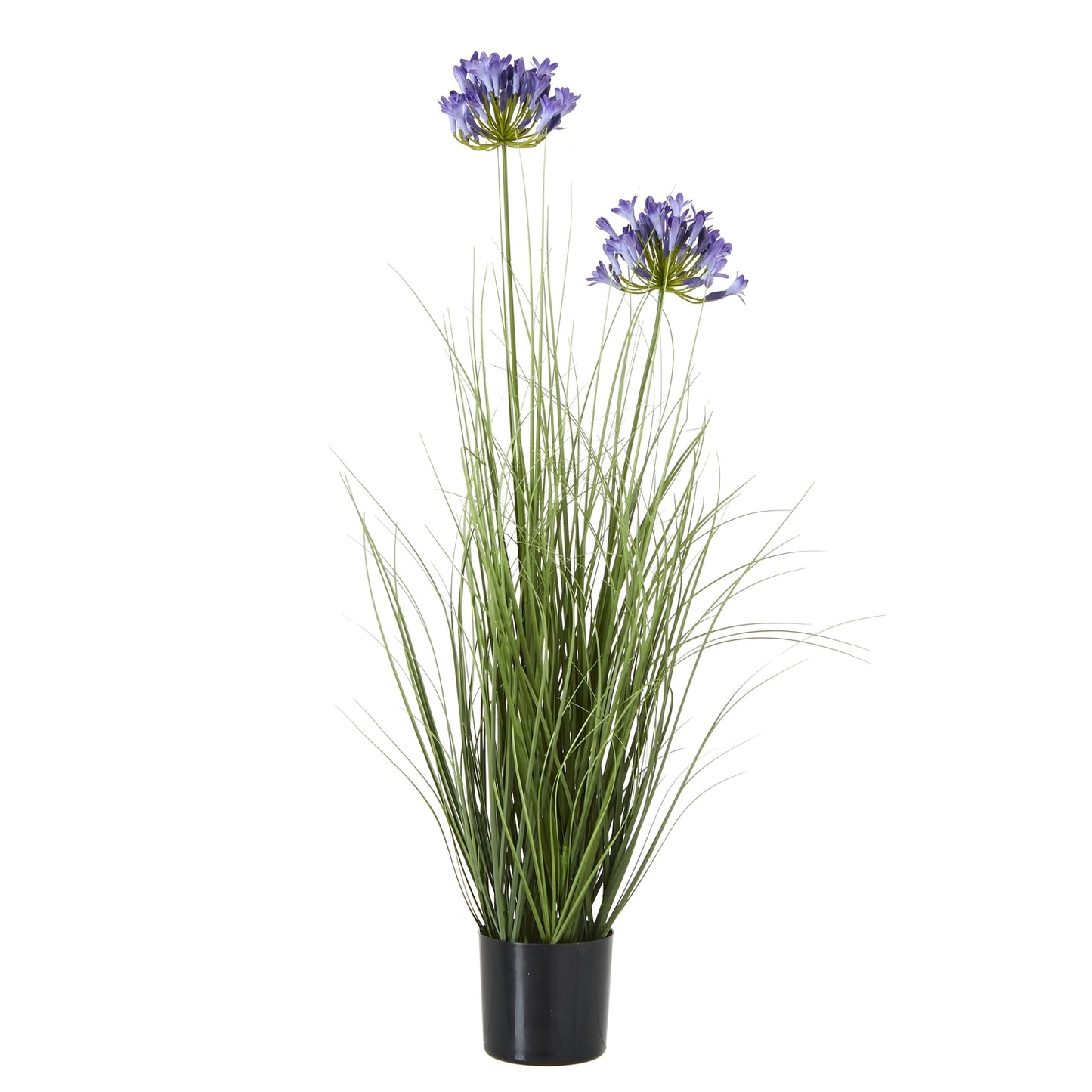 Artificial Flowers 90cm Blue Agapanthus Plant (pot not included)