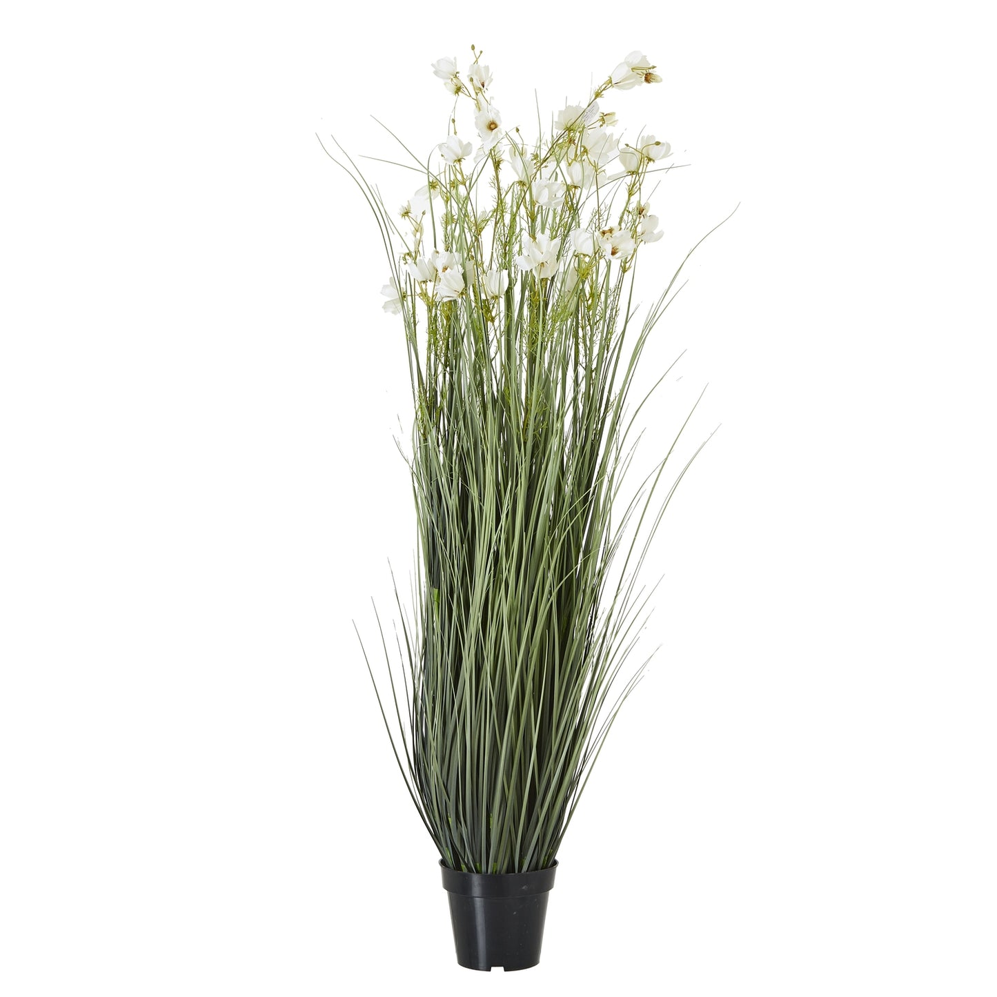 Large Artificial White Meadow Plant (pot not included)