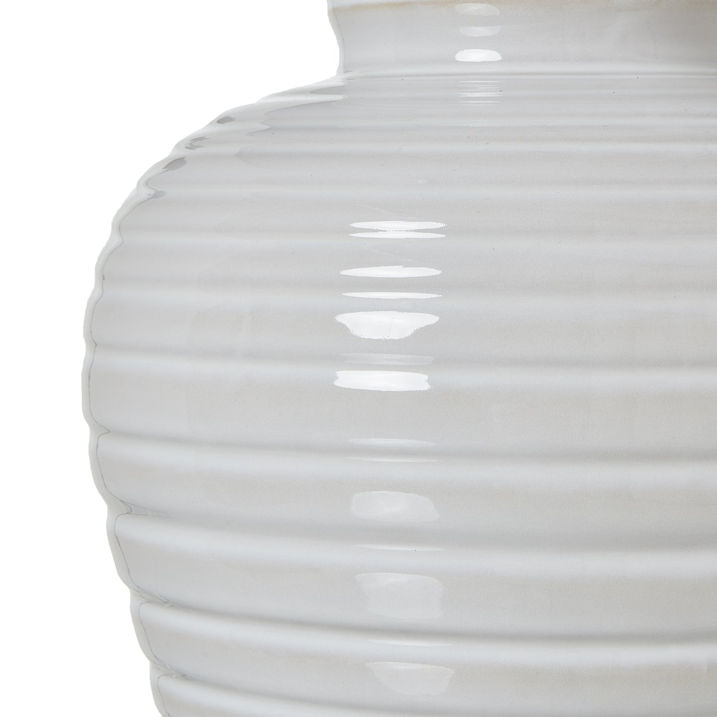 Belcastel White Textured Swirl Ceramic Pot Lamp With Cream Linen Shade