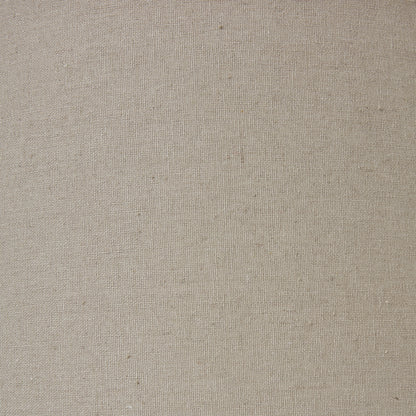 Mist Grey and White Wave Glass Ceramic Table Lamp With Cream Linen Shade