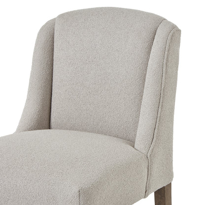 Olargues Latte Upholstered Dining Chair Pared Back