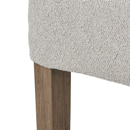 Olargues Latte Upholstered Dining Chair Pared Back