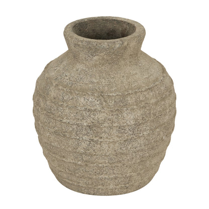 Starfern Large Tuscan Grey Stoneware Vase