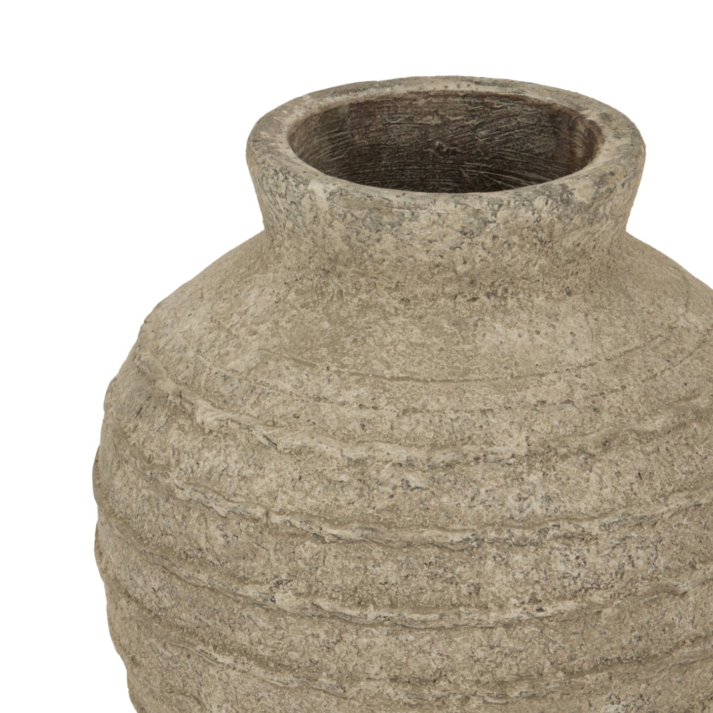 Starfern Medium Tuscan Grey Stoneware Vase