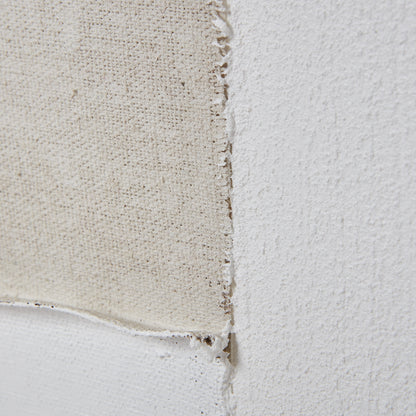 Chalaronne Horizontal Layered Geometric Soft Neutral Tones Framed Painting On Canvas