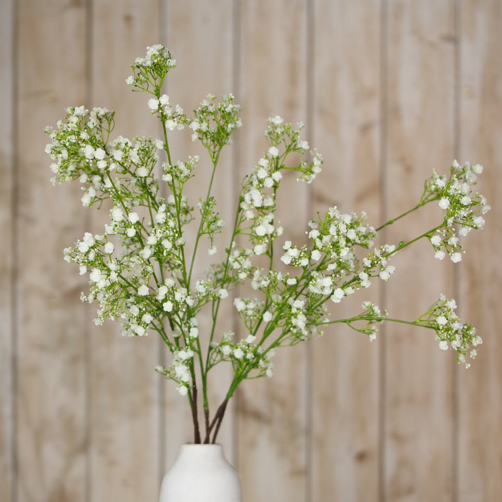 Set of 3 Artificial Flowers Cream Gypsophila Sprays