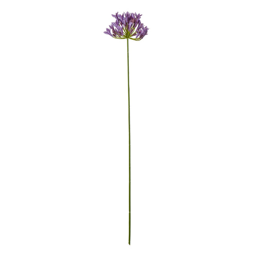 Set of 3 Artificial Flowers Lilac Agapanthus Sprays