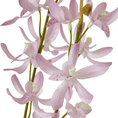 Set of 3 Artificial Flowers Lilac Cymbidium Sprays