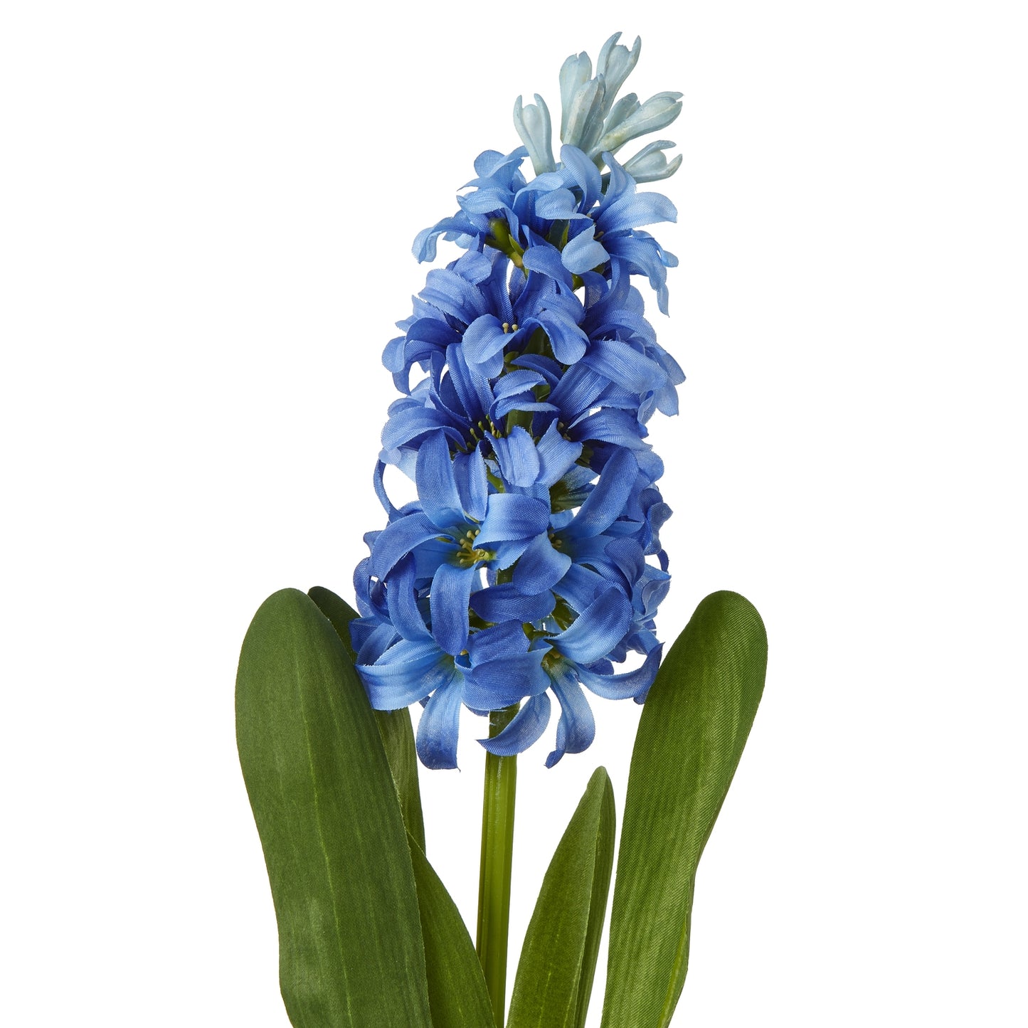 Set of 3 Artificial Flowers Blue Hyacinth Stems