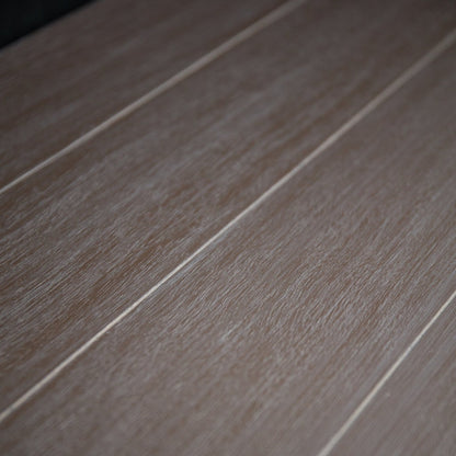 Laurelbrook Four Drawer Console Table Bottom Shelf