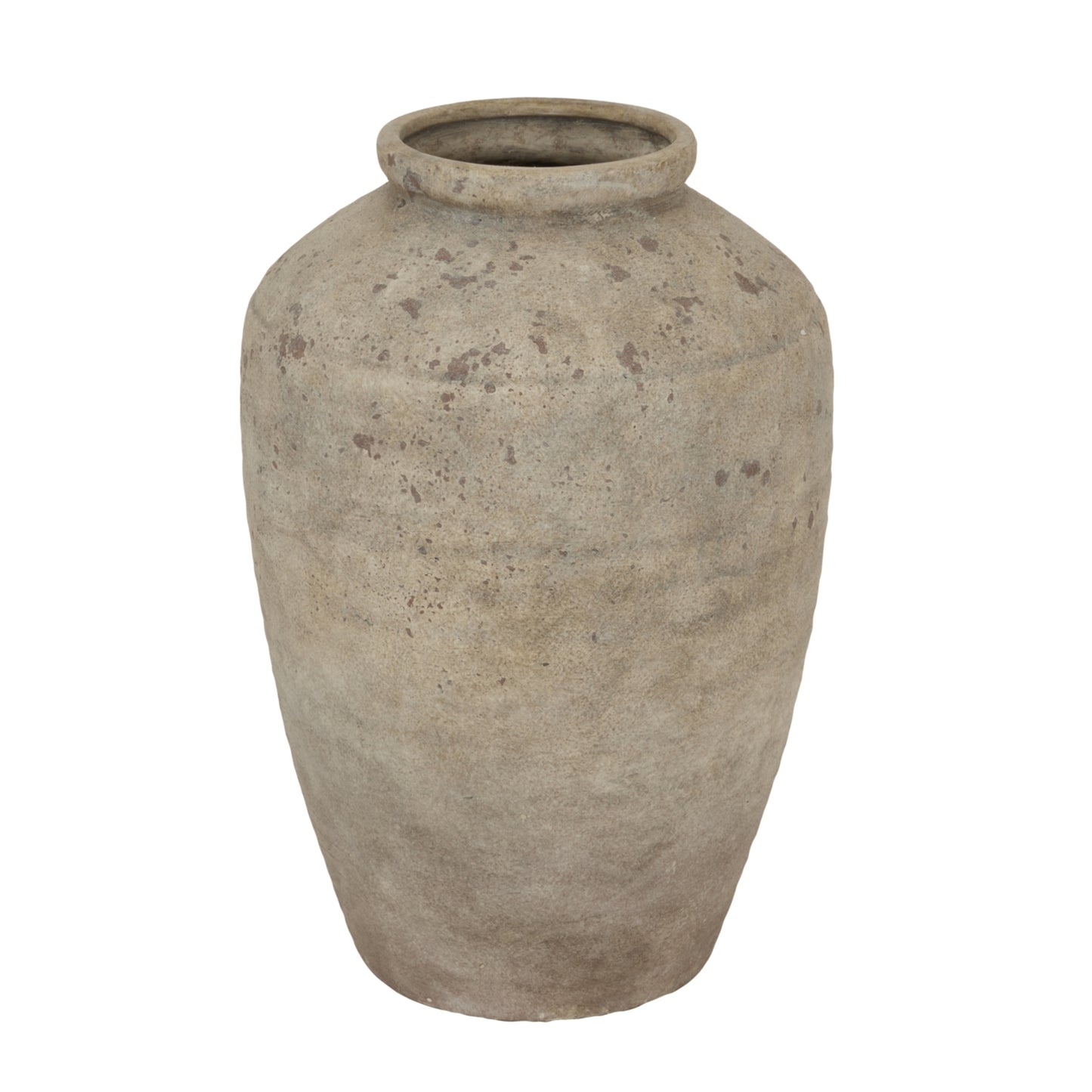 Fernvale Large Grey Mottled Stoneware Vase