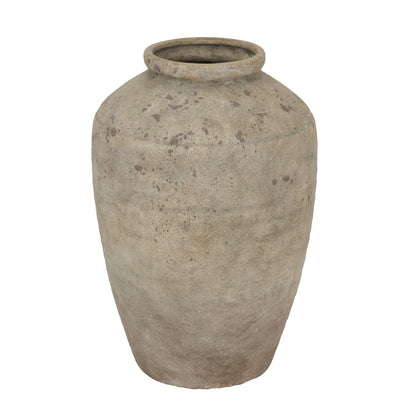 Fernvale Large Grey Mottled Stoneware Vase