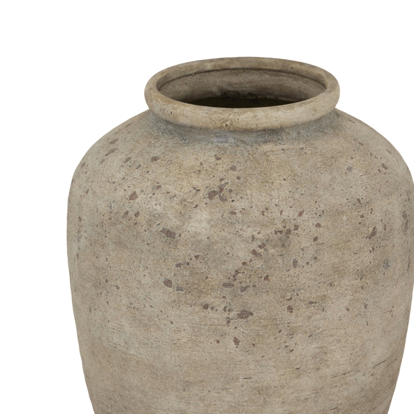 Fernvale Medium Grey Mottled Stoneware Vase