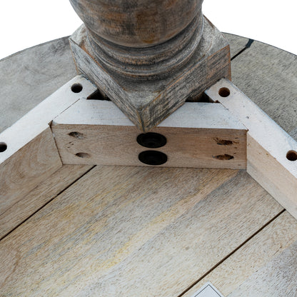 Montaine Mid Century Brown Wood Rectangular Bench