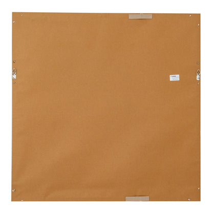 Oingt Hand Painted Muted Taupe Textured Canvas In Frame