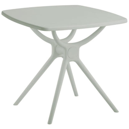 Chalencon French Grey Square Outdoor Plstic Table