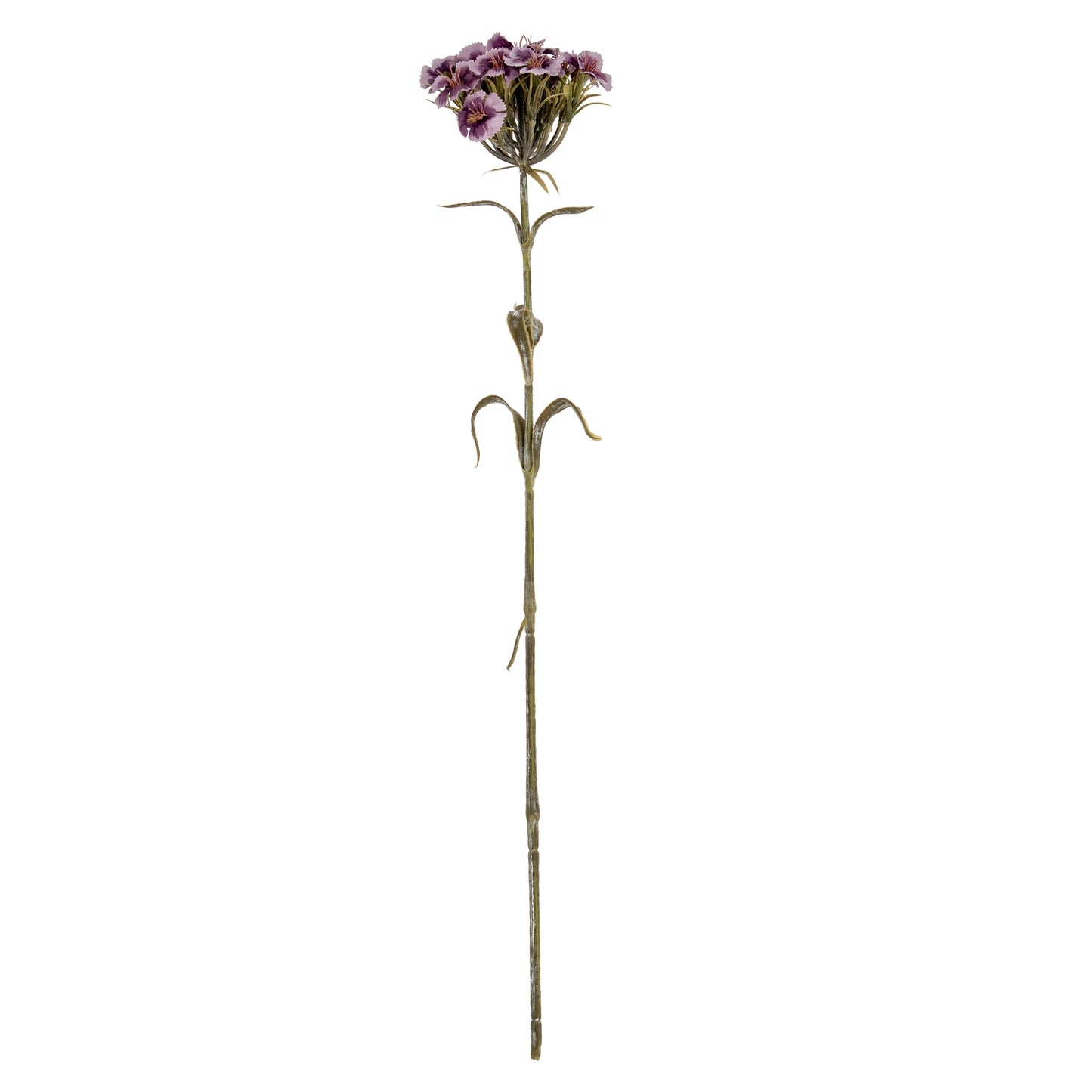 Set of 3 Artificial Flowers Purple Dianthus Sprays