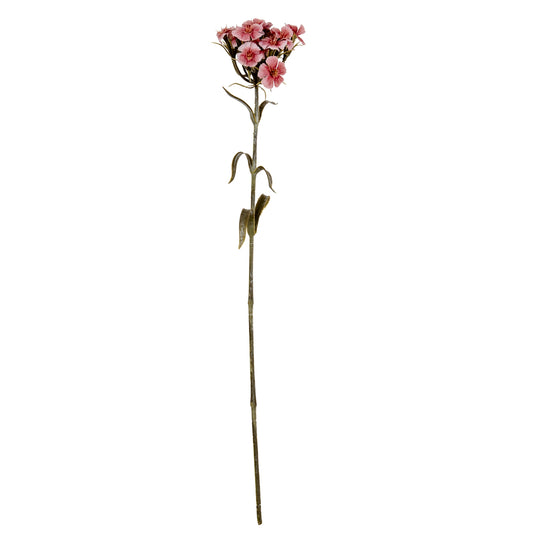 Set of 3 Artificial Flowers Pink Dianthus Sprays