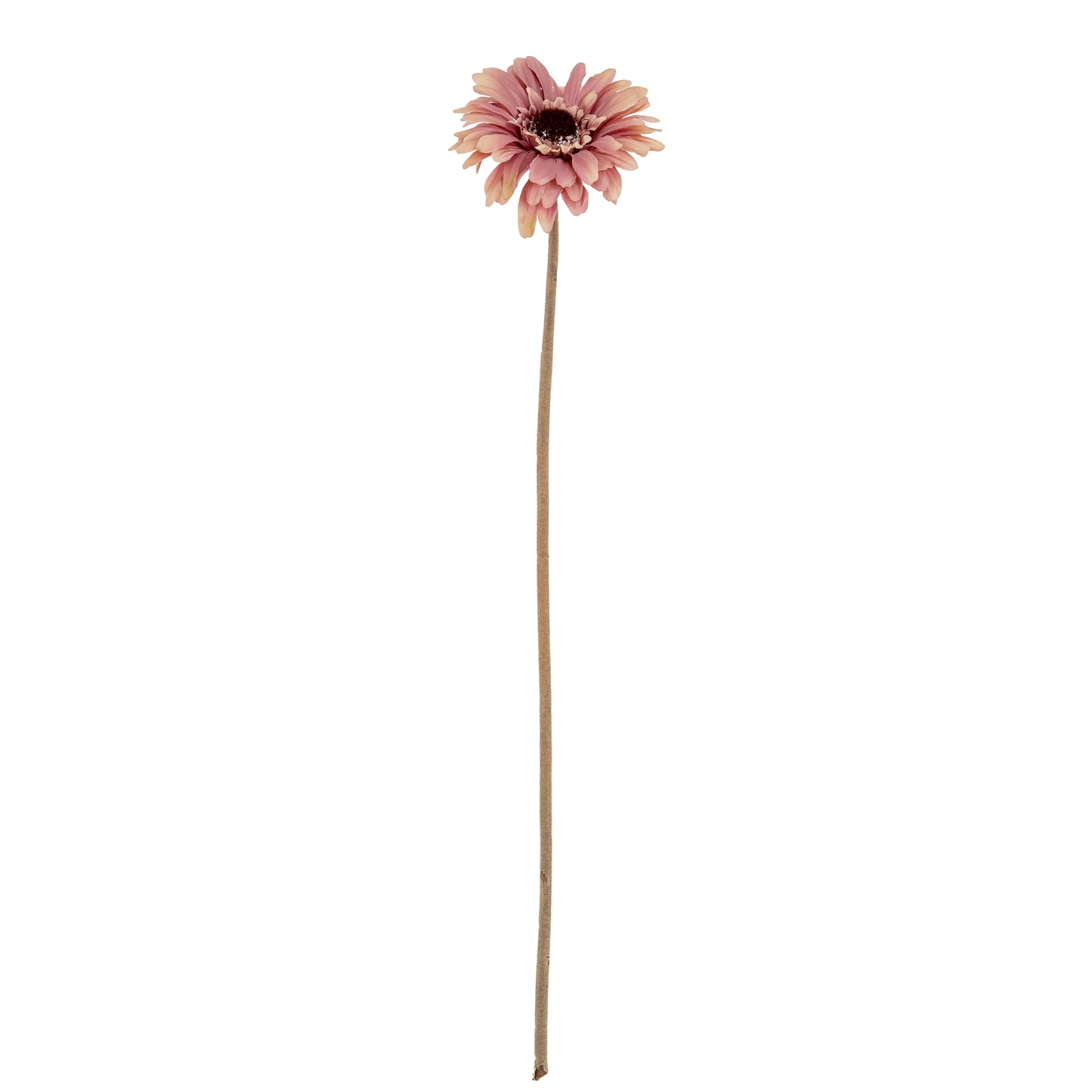 Set of 3 Artificial Flowers Pink Gerbera Stems