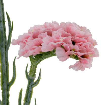 Set of 3 Artificial Flowers Pink Statice Sprays