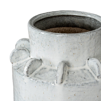 Bloom Large Hydria White Ceramic Flower Vase