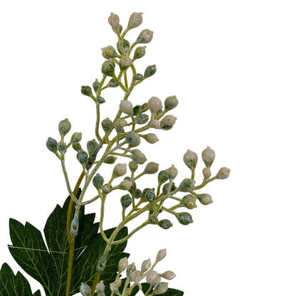 Set of 3 Artificial Flowers Milk Thistle Bud Sprays