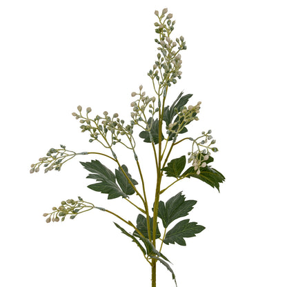 Set of 3 Artificial Flowers Milk Thistle Bud Sprays