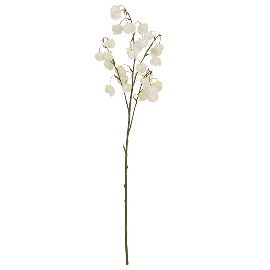 Set of 3 Artificial Flowers White Physalis Sprays