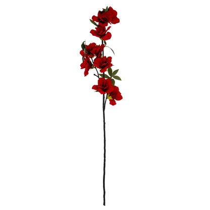 Set of 3 Artificial Flowers Crimson Bloom Large Sprays