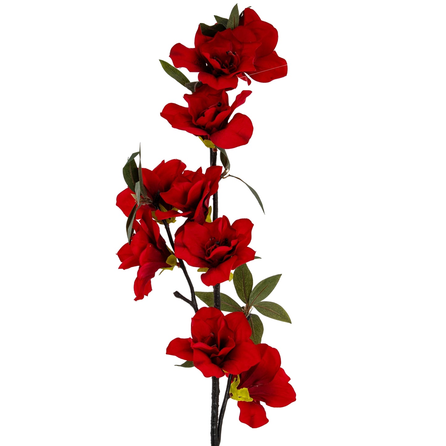 Set of 3 Artificial Flowers Crimson Bloom Large Sprays