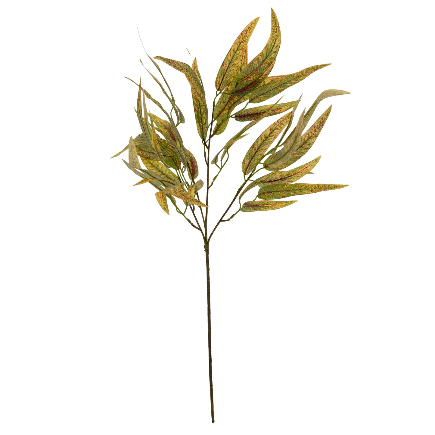 Set of 3 Artificial Flowers Variegated Long Leaf Eucalyptus Sprays