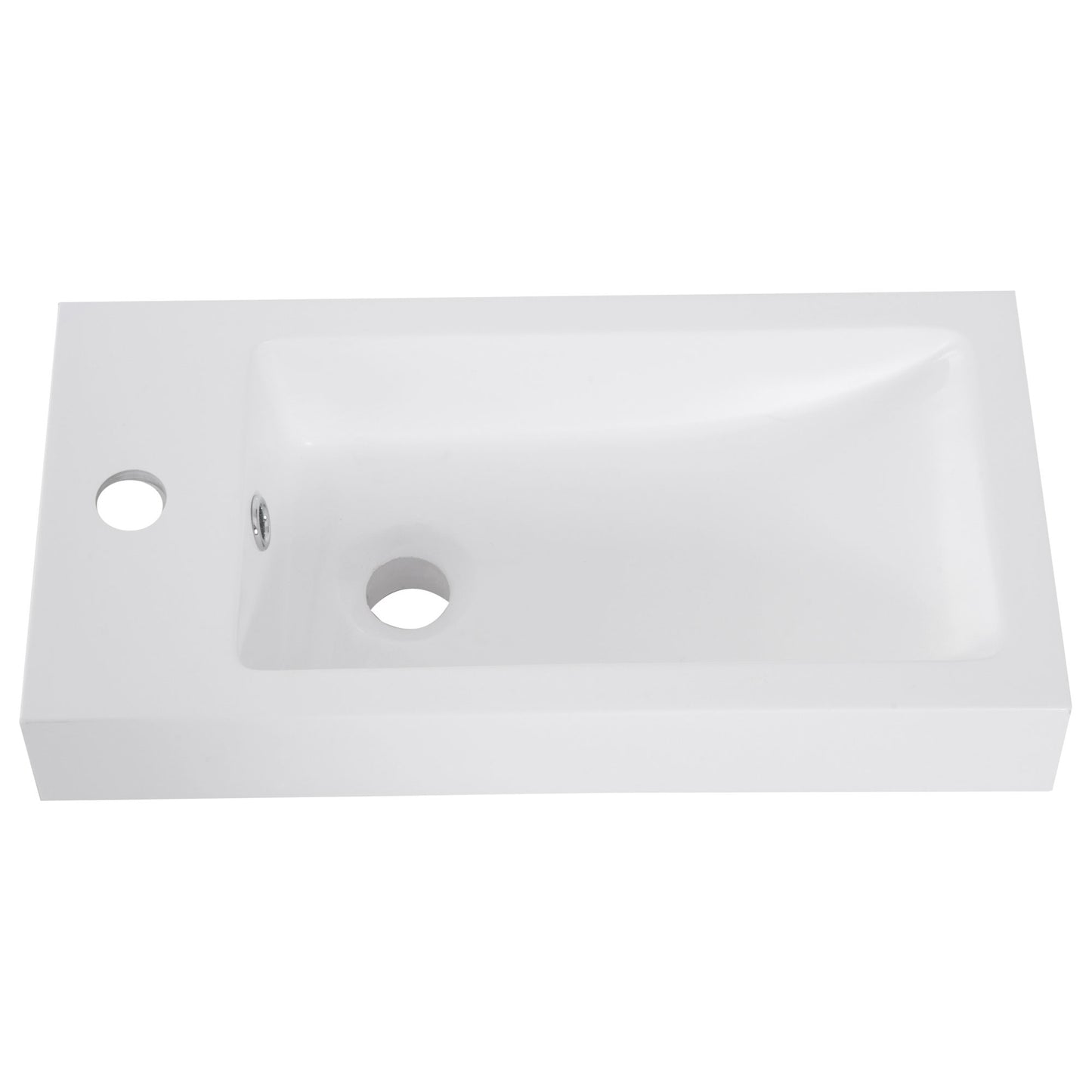 Rare Yomi Under Sink Bathroom Vanity Unit With Ceramic Basin For Cloakroom Use