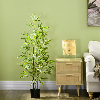 Have Artificial Bamboo Style Tree Supplied In Pot H8 120cm