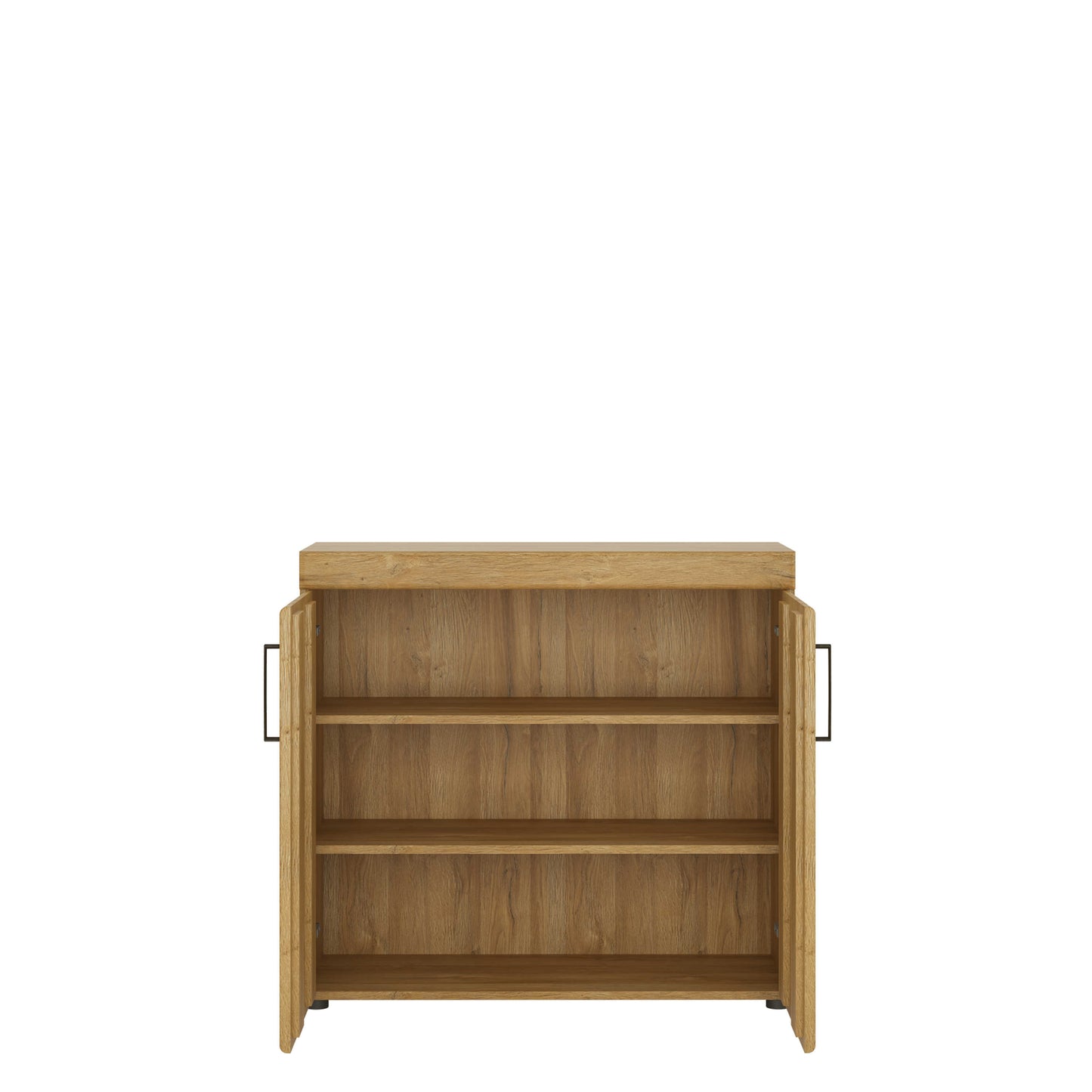 Larkwood 2 Door Grandson Oak Wood Storage Cabinet