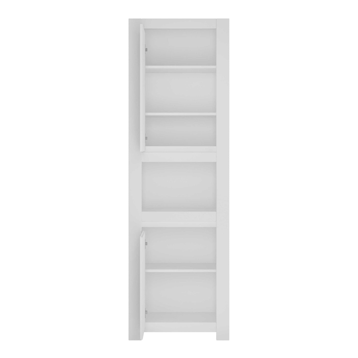 Vienna White Wooden Chiffonier Cabinet 2 Door