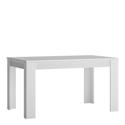 Hemingway 180cm White Wooden Extending Dining Table