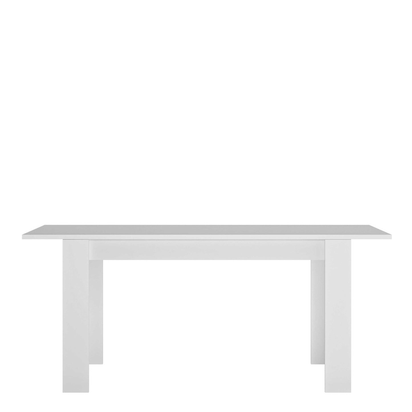 Hemingway 180cm White Wooden Extending Dining Table