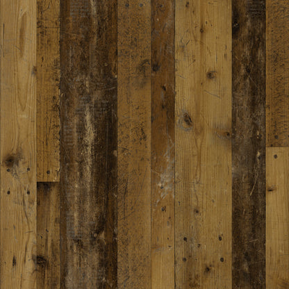 Whimwick Desk with 1 Door and 1 Drawer in Walnut and Dark Matera Grey