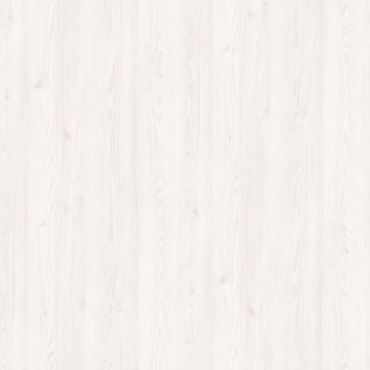 Tipsyfern White Oak Wood 2 Door 4 Shelves Display Cabinet with LED Lights