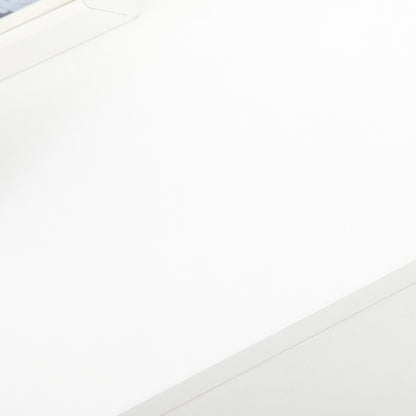 Suto Wooden White Slim Shoe Cabinet With 3 Drawers For 12 Pairs