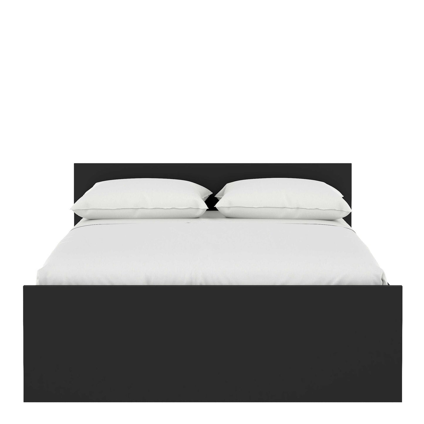 Budapest 4ft6 Double Black Wooden Bed Frame