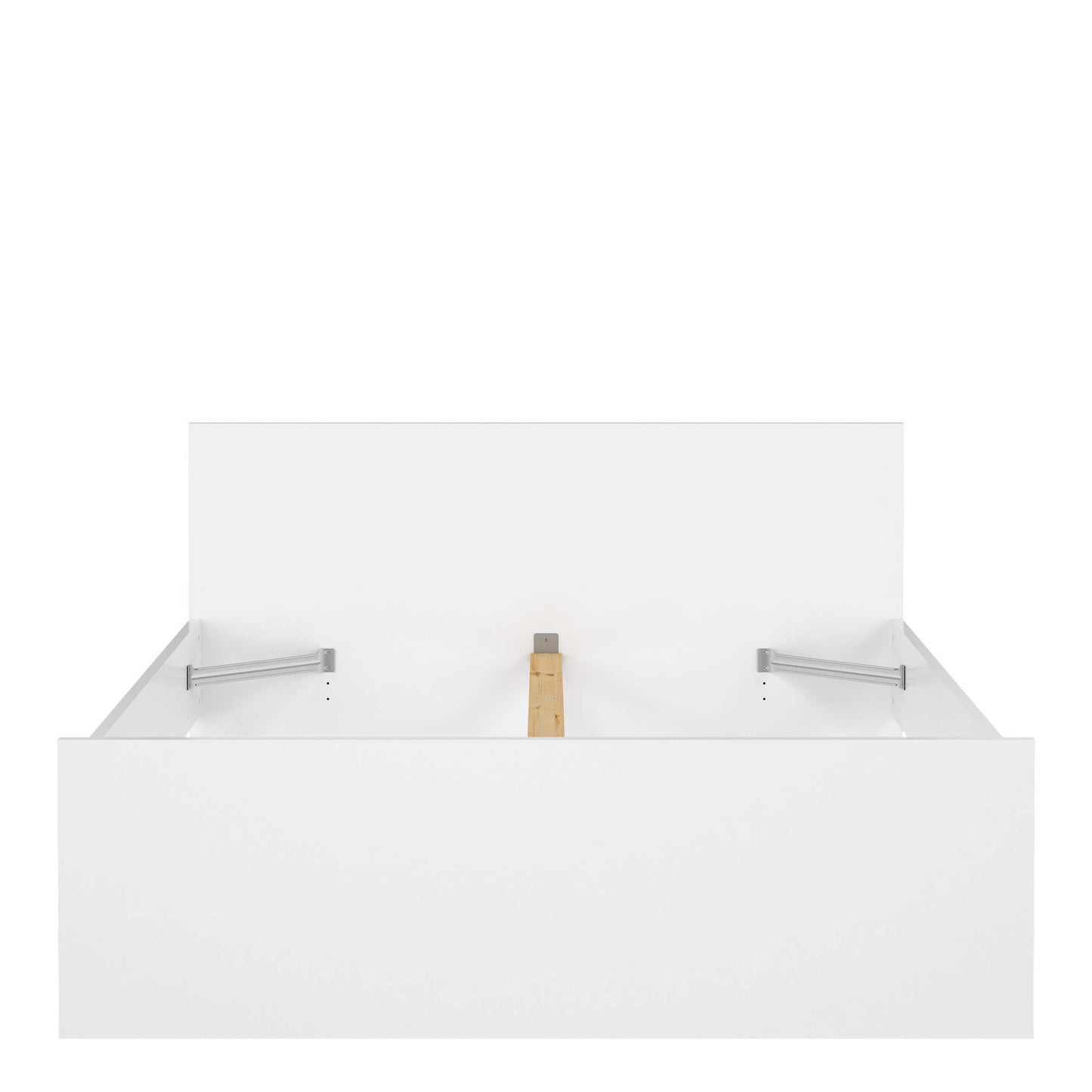 Budapest 4ft6 Double White Wooden Bed Frame