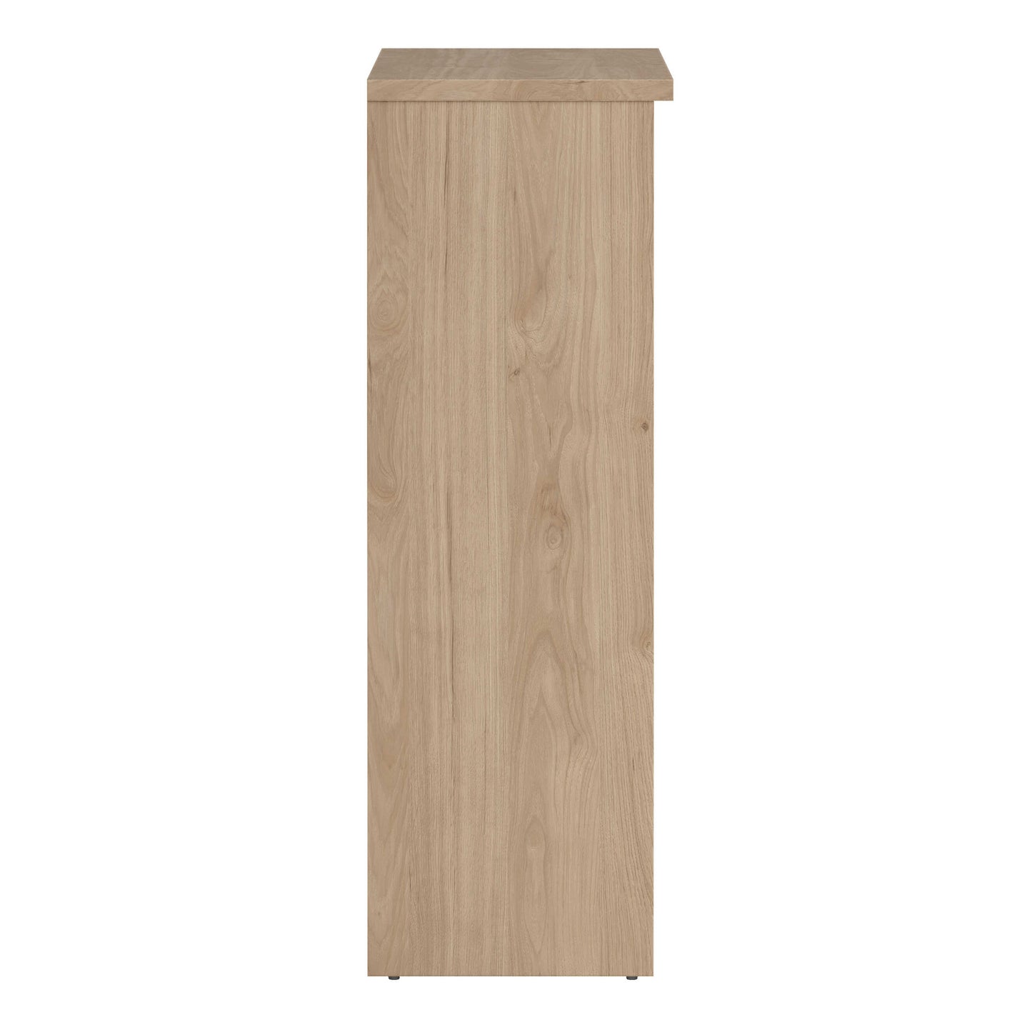Budapest Natural Oak Effect Wood Shoe Cabinet 3 Doors 1 Drawer