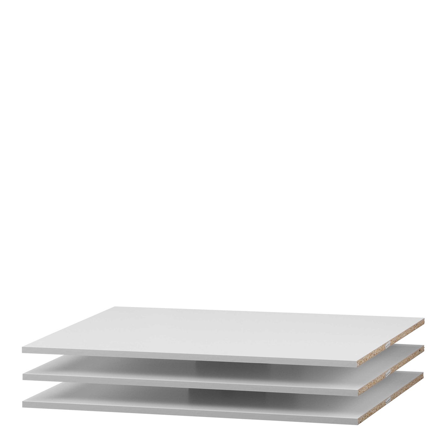 Bordeaux Wide White and Mirror Double Sliding Door Wardrobe 5 Shelves 180cm