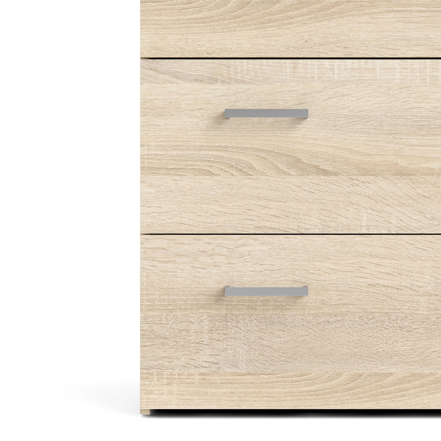 Berlin Light Oak Effect Chest of 3 Drawers