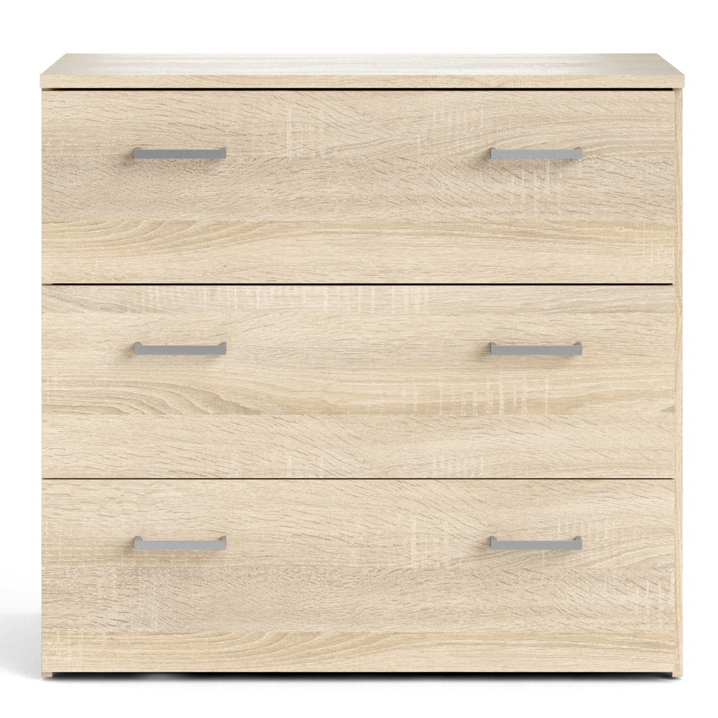 Berlin Light Oak Effect Chest of 3 Drawers