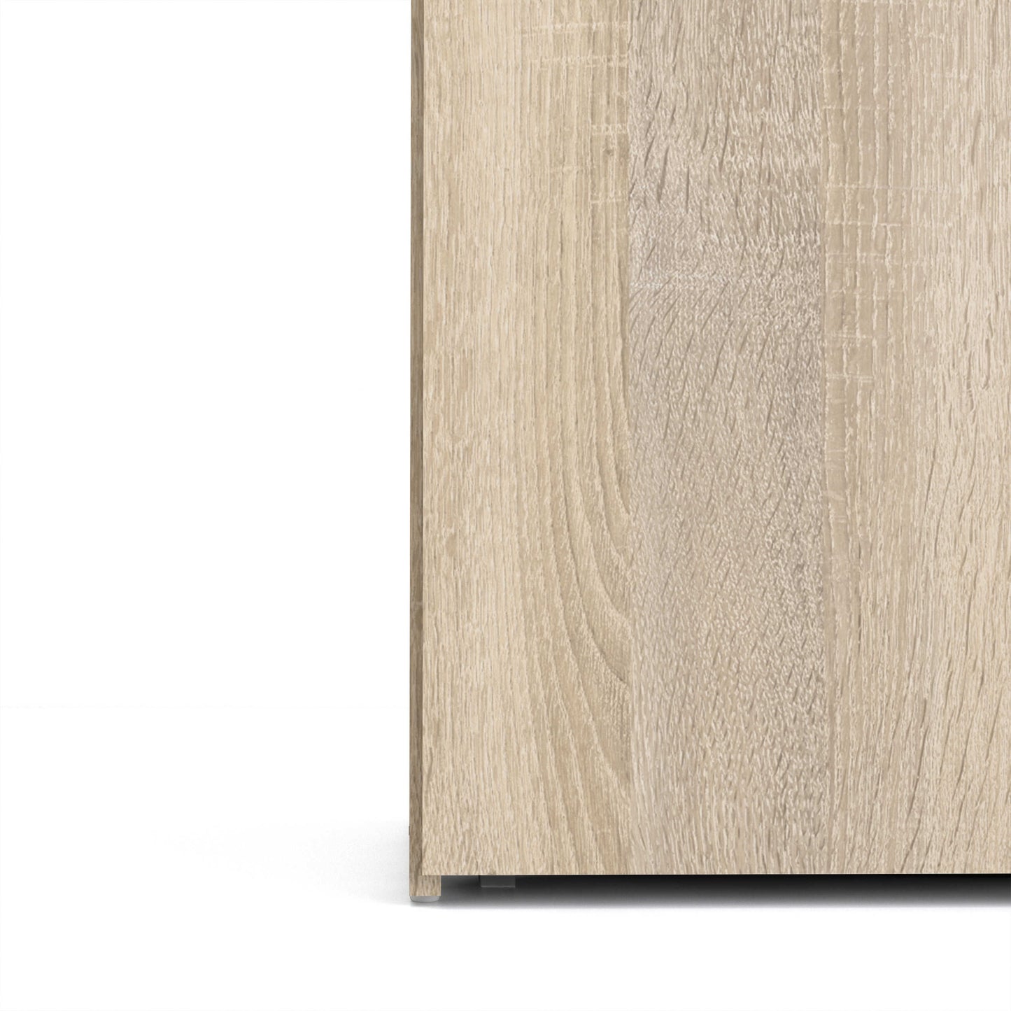 Berlin Oak Effect Wardrobe 2 Doors, 3 Drawers 1 Shelf